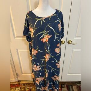 Vintage very early 2000’s Island Tropics Resort Wear dress, 3X